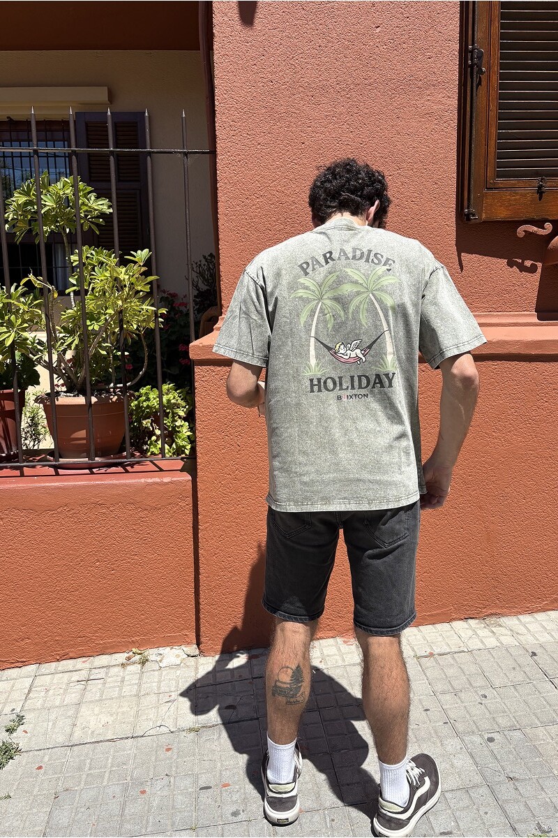 Camiseta Oversize Ángel Brixton Verde