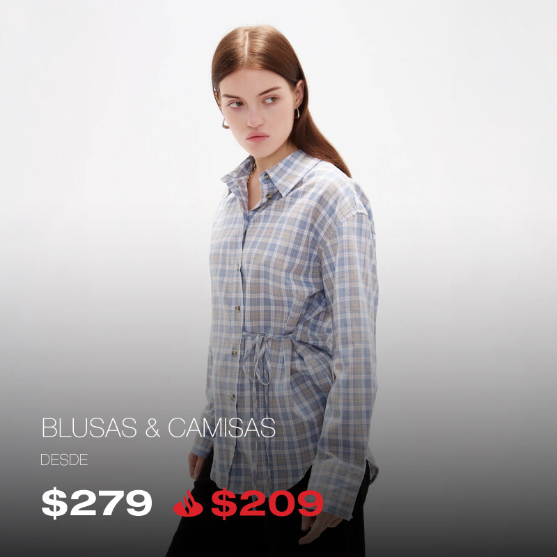 Feriado de descuentos - Blusas y camisas