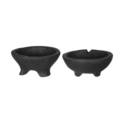 SET 2 BOWLS 15x15x6CM MADERA SET 2 BOWLS 15x15x6CM MADERA