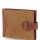 Billetera Nobuk con Presilla Brandy