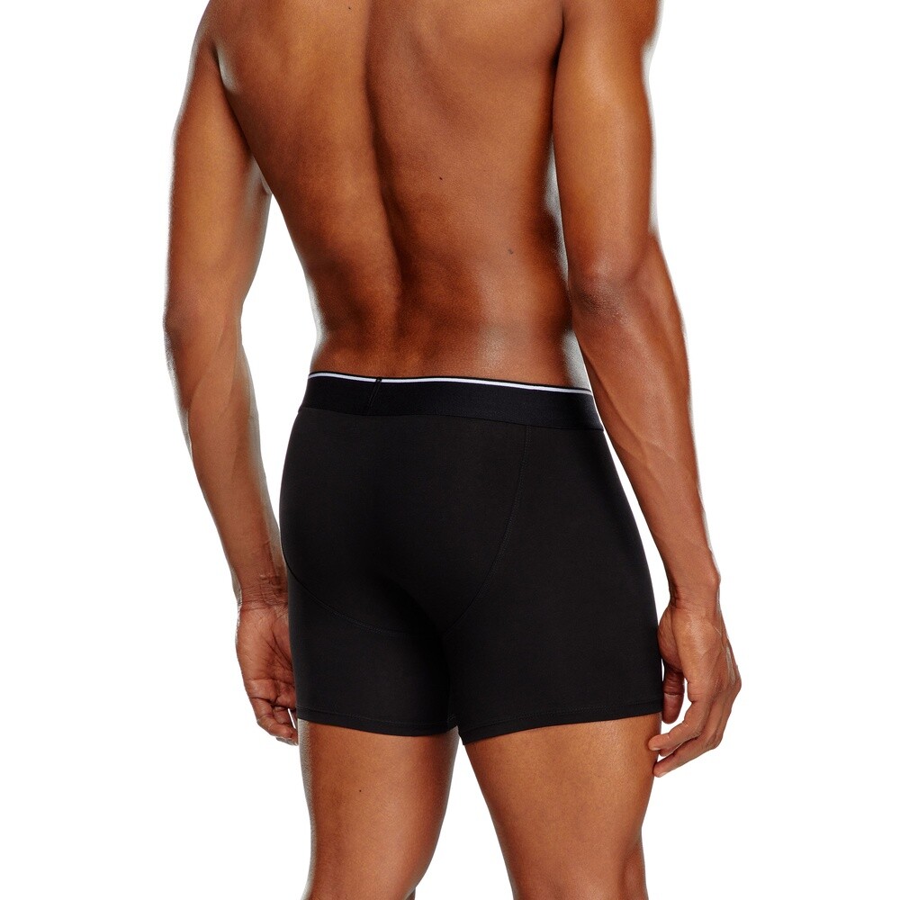 Ropa Interior Para Hombre Umbx-Sebastian 3 Pack Boxer-Short Negro