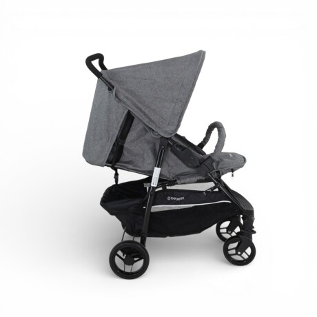 Coche Travel System ELORA TS + Baby Silla Bebesit GRIS