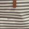 Canasto cesto para ropa sucia tela rayas horizontal