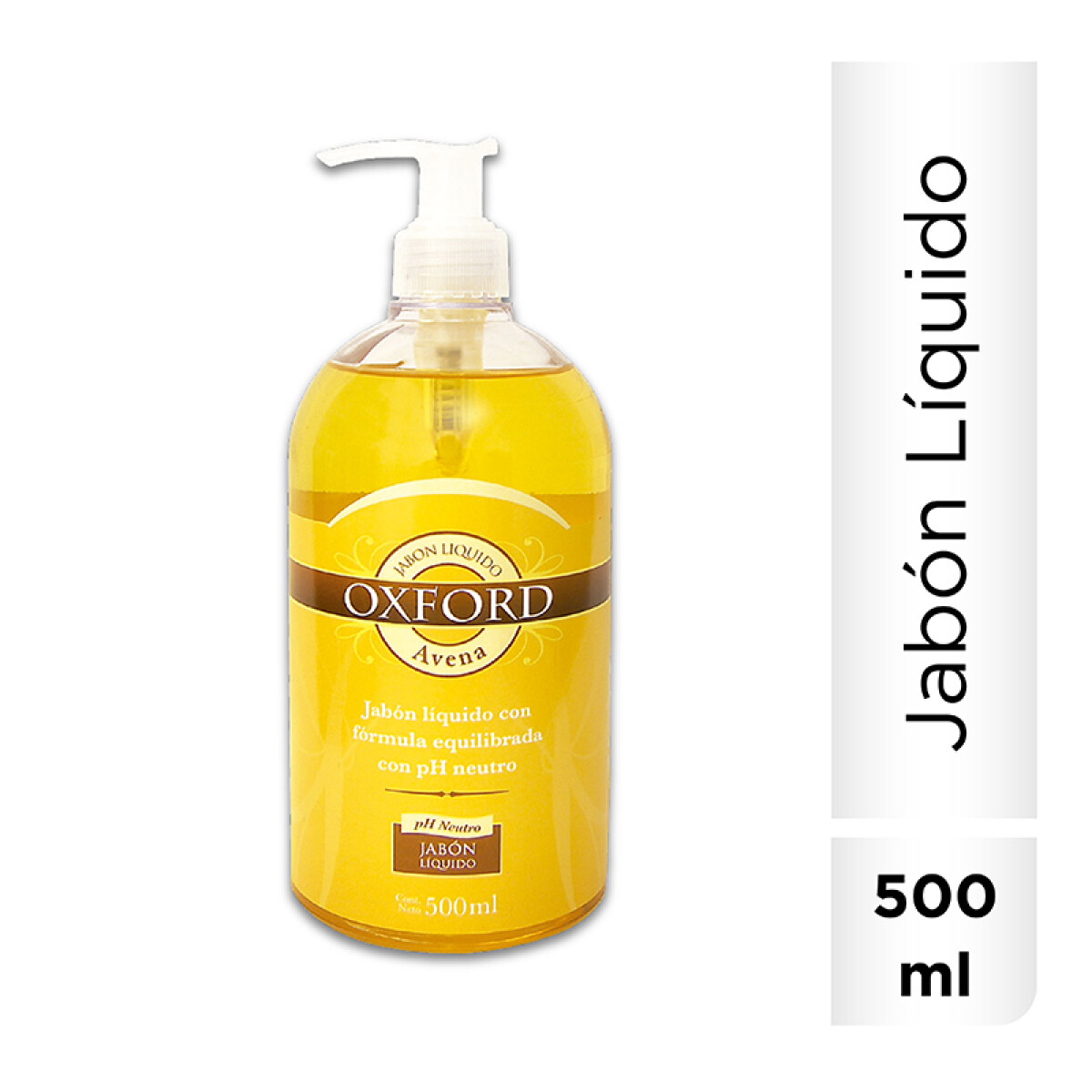 Oxford jabón líquido 500 ml - -Avena 