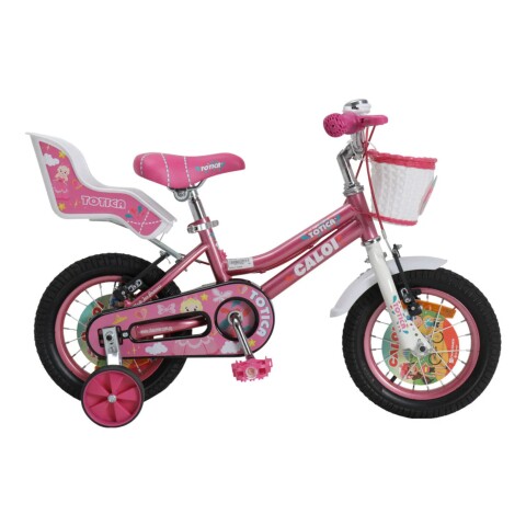 Bicicleta Caloi New Totica Aro 16 Rosado