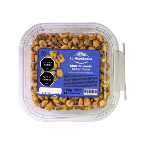 Maiz crujiente sabor pizza La Abundancia 90g Maiz crujiente sabor pizza La Abundancia 90g