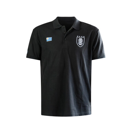 CAMISETA TIPO POLO AUF Black
