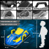 Auto Eléctrico A Batería Para Niños 24v 200w AZUL