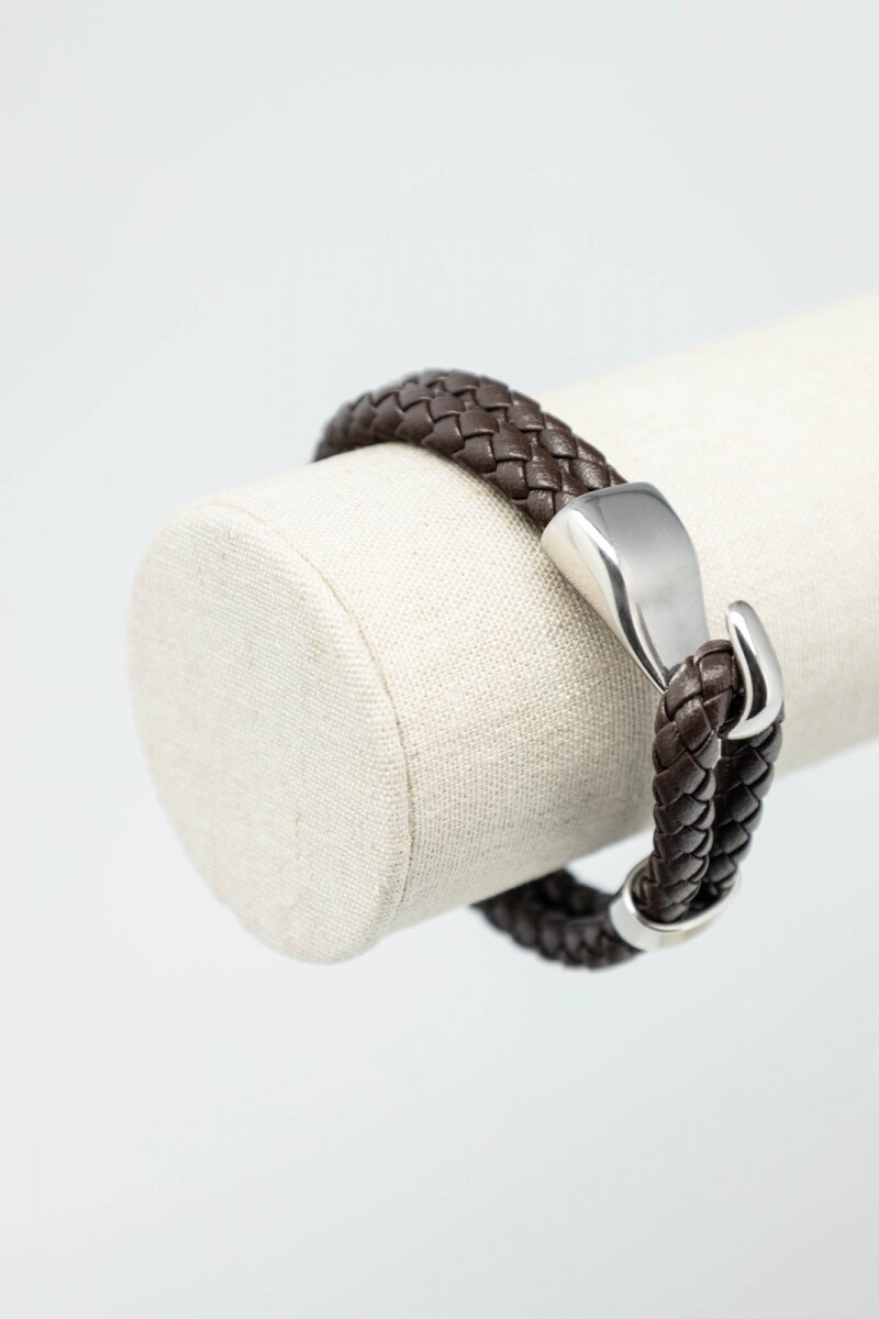 Pulsera cuero - Marrón 