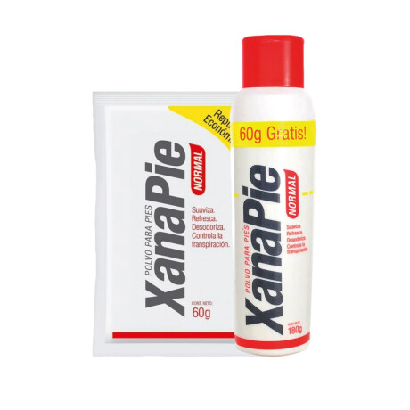 PROMO TALCO PEDICO XANAPIE SPECIAL TALQUERA 180G + BOLSA 60 G PROMO TALCO PEDICO XANAPIE SPECIAL TALQUERA 180G + BOLSA 60 G