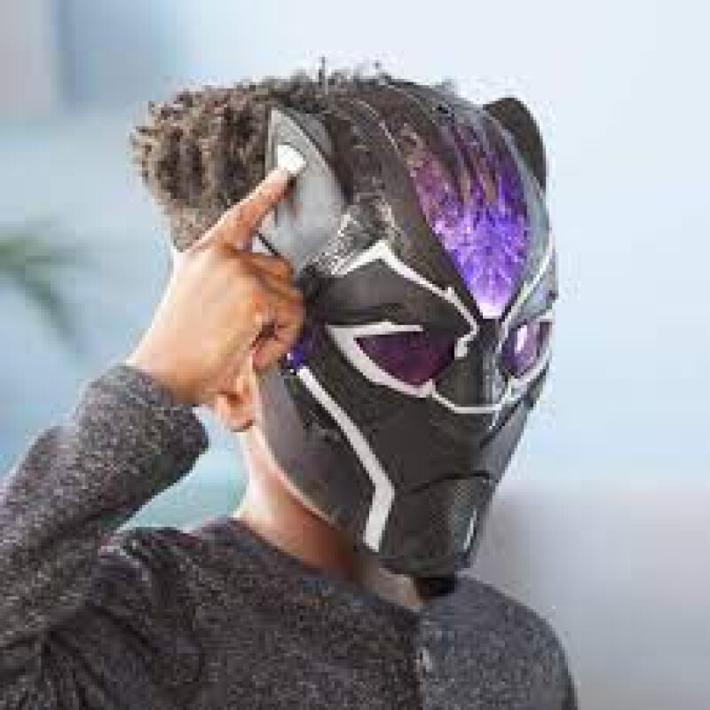 Máscara Black Panther Luminosa Máscara Black Panther Luminosa