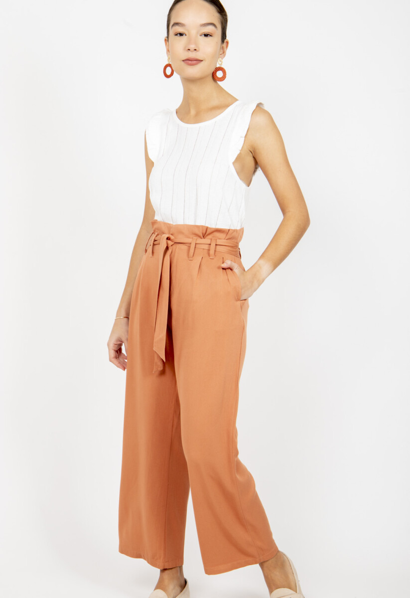 PANT EASY - Coral Oscuro 