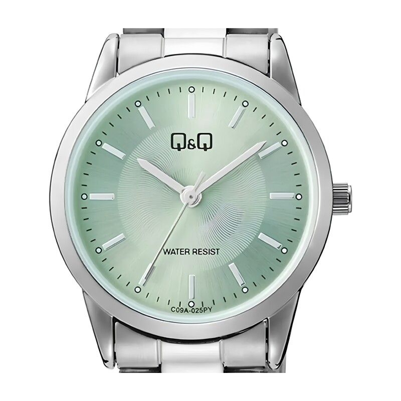 Reloj análogo Q&Q esfera Verde Modelo C09A025PY Reloj análogo Q&Q esfera Verde Modelo C09A025PY