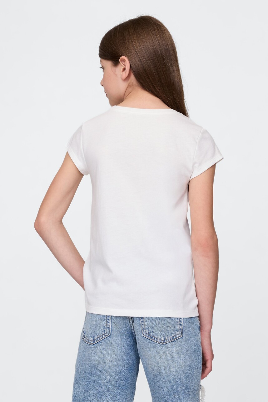 Remera Gráfico Niña Rwb Dip Dye