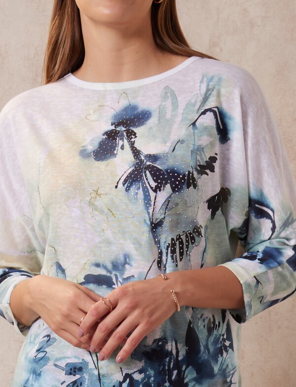 Buzo Print VERDE/MULTI