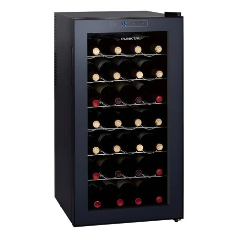 Enfriadora Cava De Vinos Punktal 28 Botellas ENFRIADORA DE VINOS PUNKTAL PK-LT28