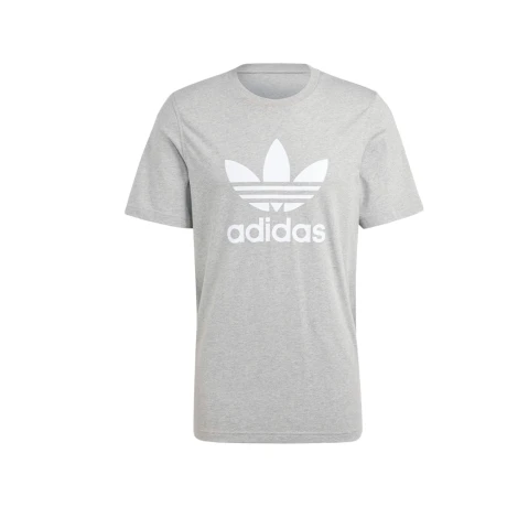 REMERA adidas ADICOLOR CLASSICS TRIFOLIO MEDIUM GREY HEATHER