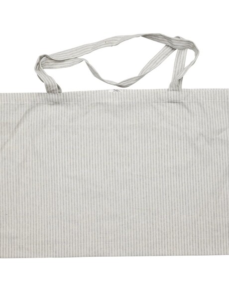 BOLSA ALGODÓN 40x60CM GRIS CON LINEAS BOLSA ALGODÓN 40x60CM GRIS CON LINEAS