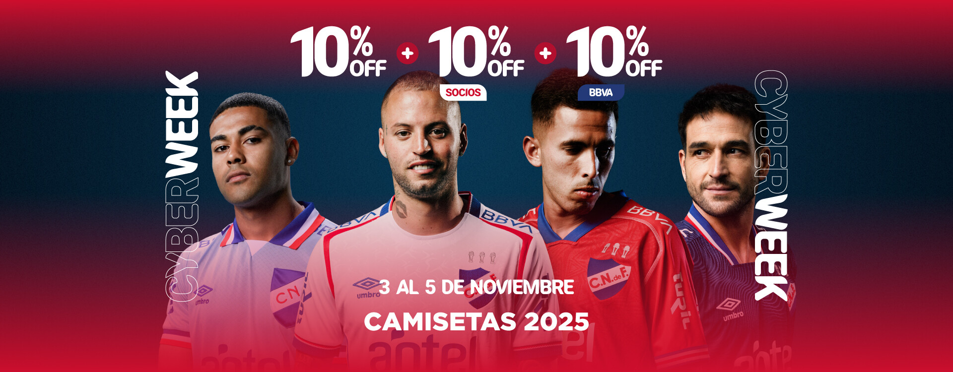 CYBERWEEK Camisetas 2025
