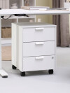 Cajonera KLINTHOLM 3 cajones blanco Cajonera KLINTHOLM 3 cajones blanco