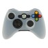 Protector Funda Silicona Control Joystick Xbox 360 Calidad Color Variante Blanco