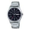 Reloj Casio MTP-V006D-1CUDF para hombre en acero inoxidable con esfera negra Reloj Casio Mtp-v006d-1cudf Para Hombre En Acero Inoxidable Con Esfera Negra
