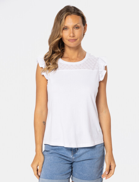 REMERA LISA Blanco