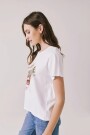 REMERA DE MANGA CORTA BLONDIE Blanco