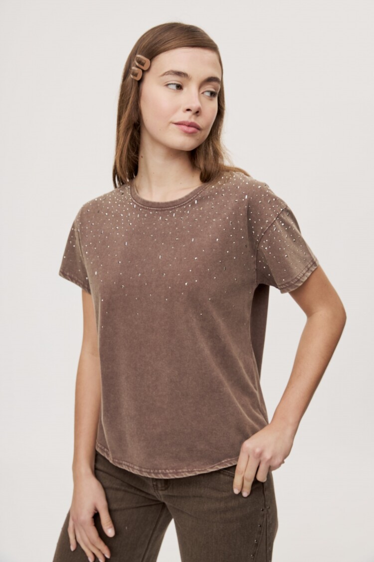 REMERA JAKUB Chocolate