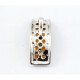 Dije Oro Blanco 18 K Con Brillantes Y Topacios Dije Oro Blanco 18 K Con Brillantes Y Topacios