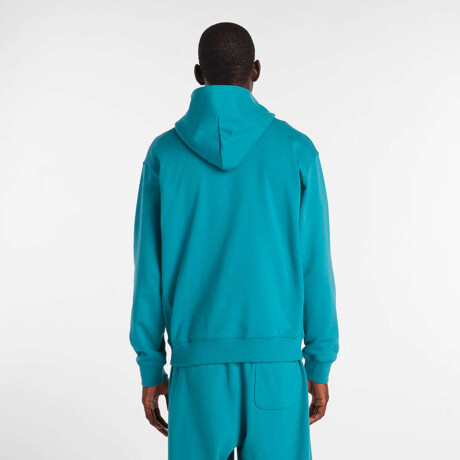 Abrigo Athletics French Terry de Hombre azul