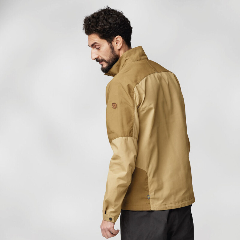 Casaca Fjallraven Ovik Stencollar Hombre Black