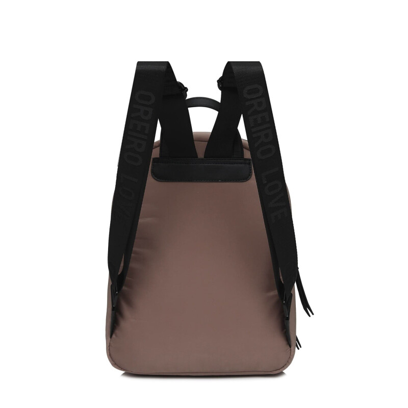 Mochila Las Oreiro Love Caqui