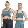 Top Adidas TOP PWRCT de Mujer - JY2117 Verde Agua-blanco