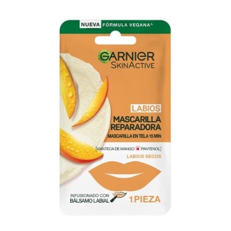 GARNIER MASCARA DE TELA HIDRA BOMB LABIOS MANTECA DE MANGO Y PANTENOL GARNIER MASCARA DE TELA HIDRA BOMB LABIOS MANTECA DE MANGO Y PANTENOL