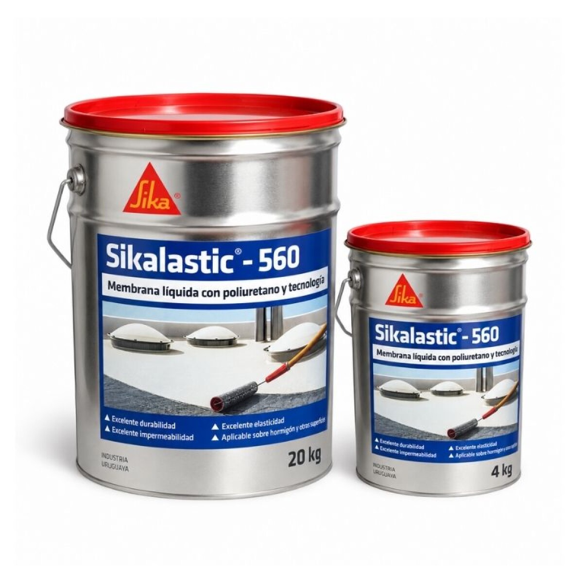 SIKALASTIC 560 MEMBRANA LIQUIDA 20 + 4 KG - BLANCO 
