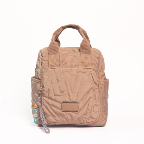 MOCHILA AZELVIA BEIGE MOCHILA AZELVIA BEIGE