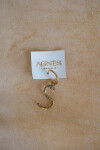 Spelling Earrings Bronce S