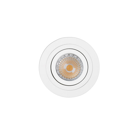Downlight redondo blanco orientable s/zoc Ø92mm FA2047X