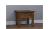Mesa de living lateral - Linea mexicana Oscura