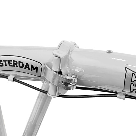 Bicicleta Plegable Expert Amsterdam Rodado 20 C/Cambios Varios Colores Blanco