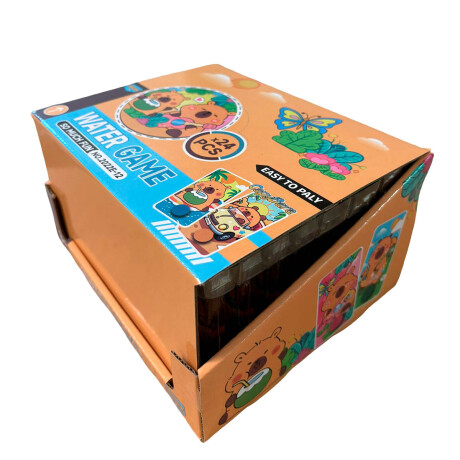 Juego Aguax24 Cotillón Maquinita Sorpresitas Infantil Capibara