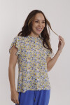 BLUSA MARIA ESTAMPADO FLORES AMARILLAS