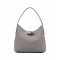 Longchamp -Cartera clásica de cuero, Roseau Essential Gris