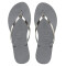 Sandalias de Mujer Havaianas You Metalic Gris - Gris acero
