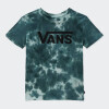 Remera Vans Cloud Wash Logo Verde