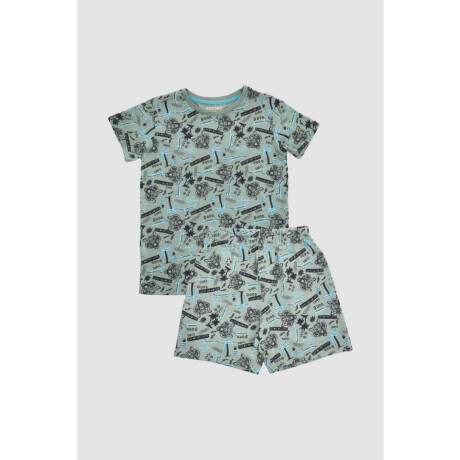 76.814-pijama good tiger Verde claro