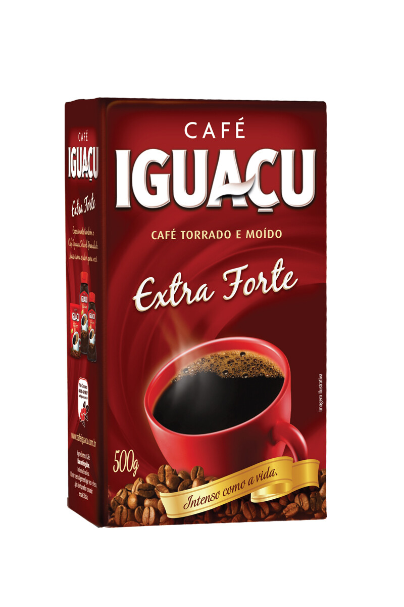 Café Iguaçu Tostado Y Molido Extra Fuerte 500 grs 