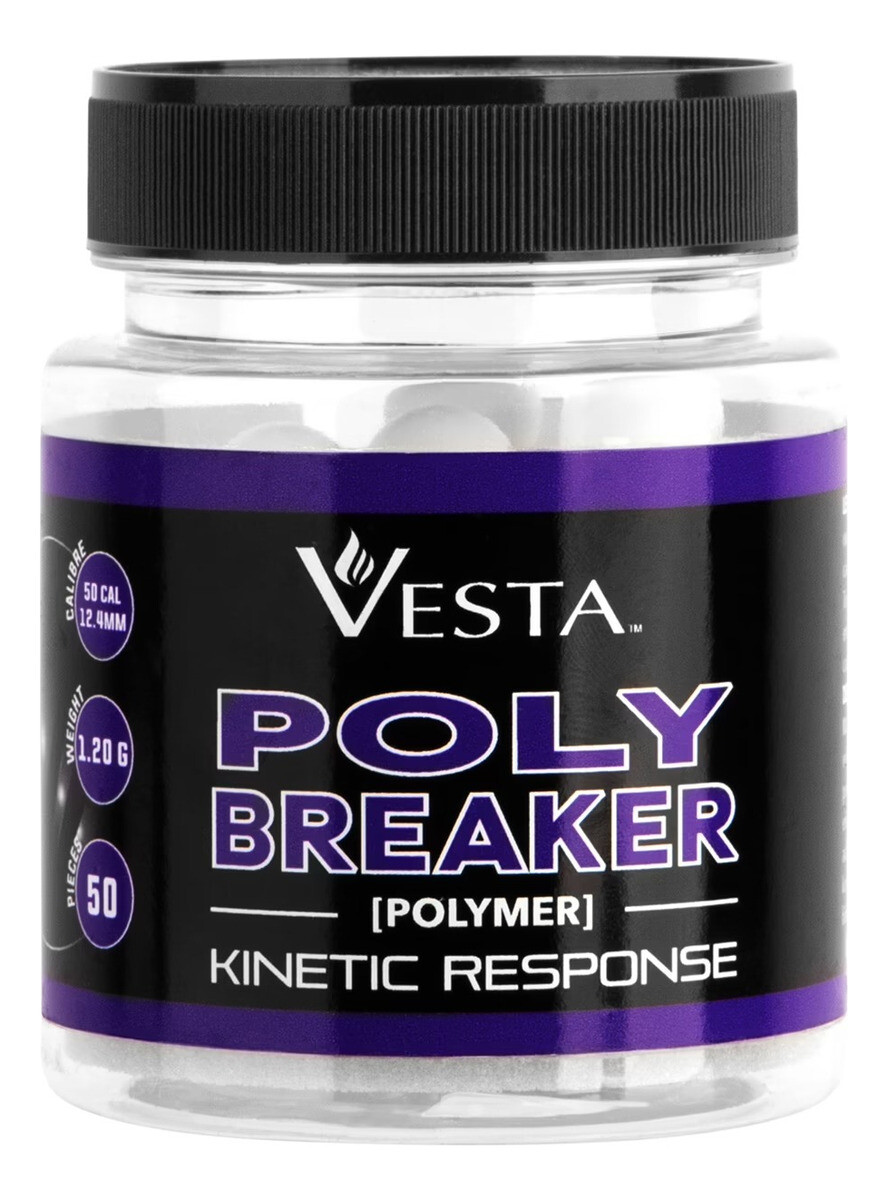 Munición Vesta Polímero .50 Para Defensa 