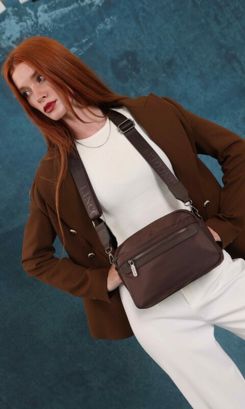 BANDOLERA MORRAL JENGIBRE CACAO